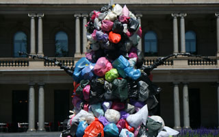 A monument to Rubbish, Sydney