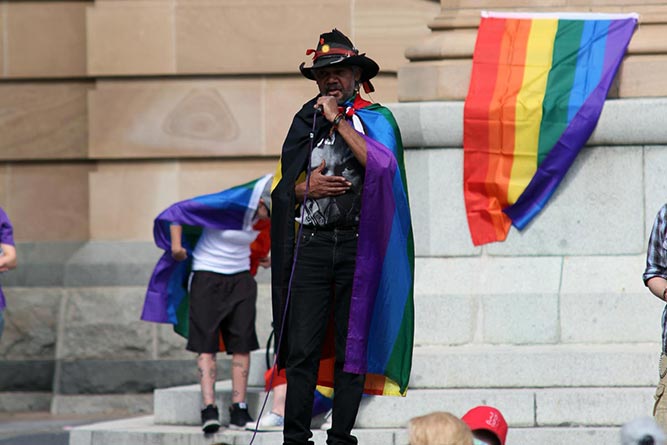 Brisbane Rally for Gay Marriage