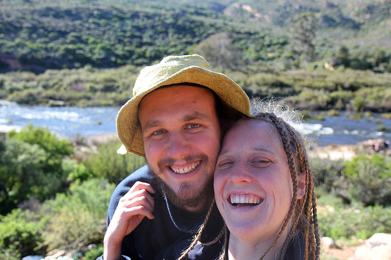 Ned & Bronwen, Driving from Namibia to Cape Town, South Africa