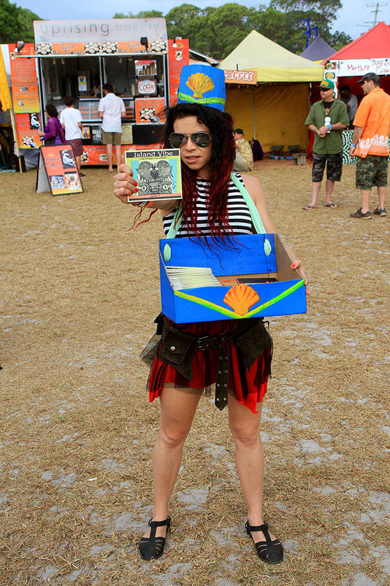 The festival shop came to you at Island Vibe Festival, and it had attitude!