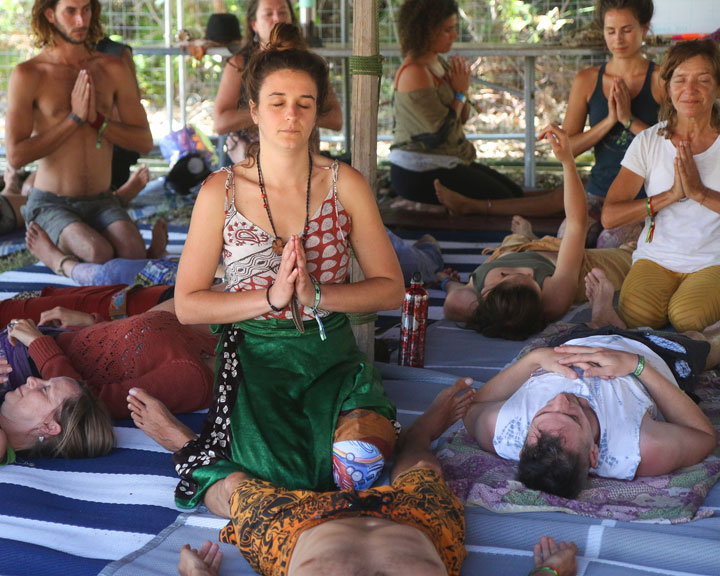 Zenthai Shiatsu Guided Massage Flow with Free Spirit Zenthai, Island Vibe Festival 2019, Stradbroke Island