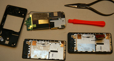 HTC Touch Pro Disassembled