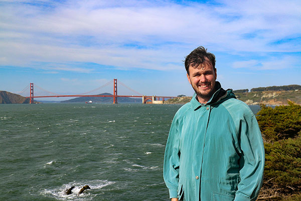 Ned and the Golden Gate Bridge