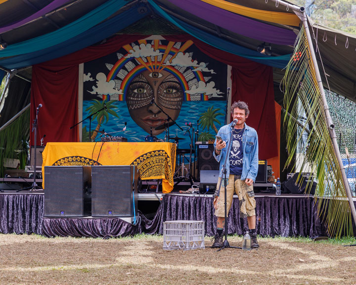 Poets Breakfast with Nephila, Micro Island Vibe Festival, Stradbroke Island
