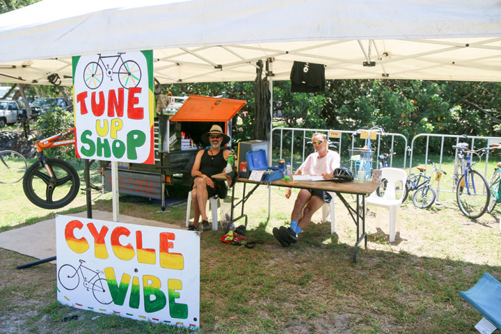 Tune Up Shop, Cycle Vibe, Island Vibe Festival 2017, Stradbroke Island