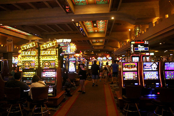 Some of the many trillions of pokie machines