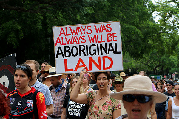 Is it Aboriginal land, or were they invaded? Can’t really be both can it?