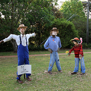 Mount Tamborine Scarecrows