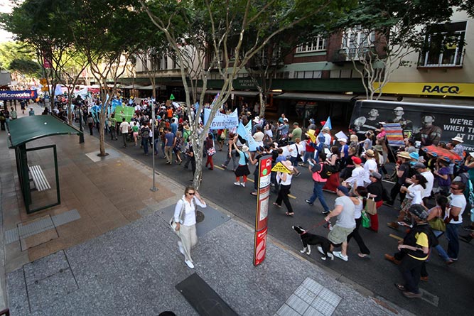 Rally for the Reef, Brisbane