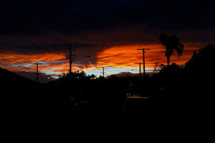 Sunset in Brisbane