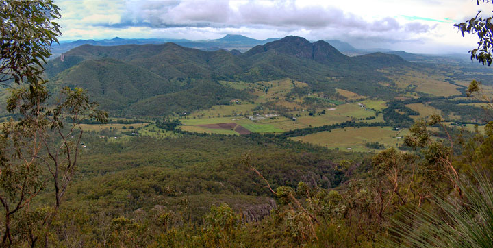 The view from Mt Greville