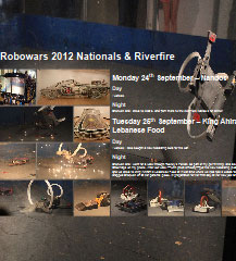 Robowars 2012 Nationals & Riverfire