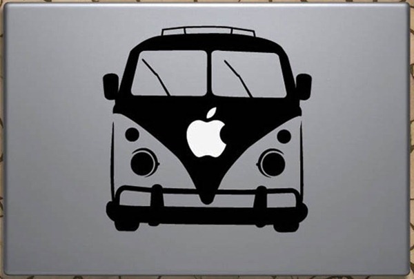 VW Camper Van MacBook Sticker