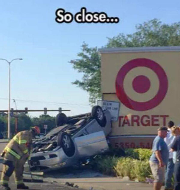 Missed Target: So close…