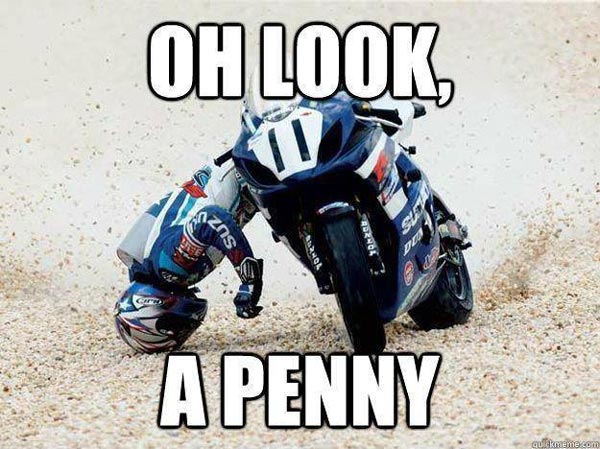 Oh look, a penny