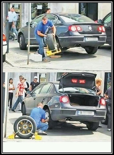 Above the law like a boss: removing a wheel clamp