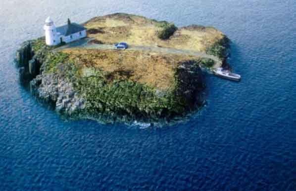 Irish Car on small island