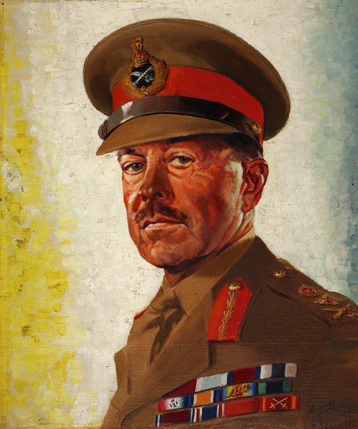 INF3 11 General Sir Harold Alexander Artist William Little 1939 1946