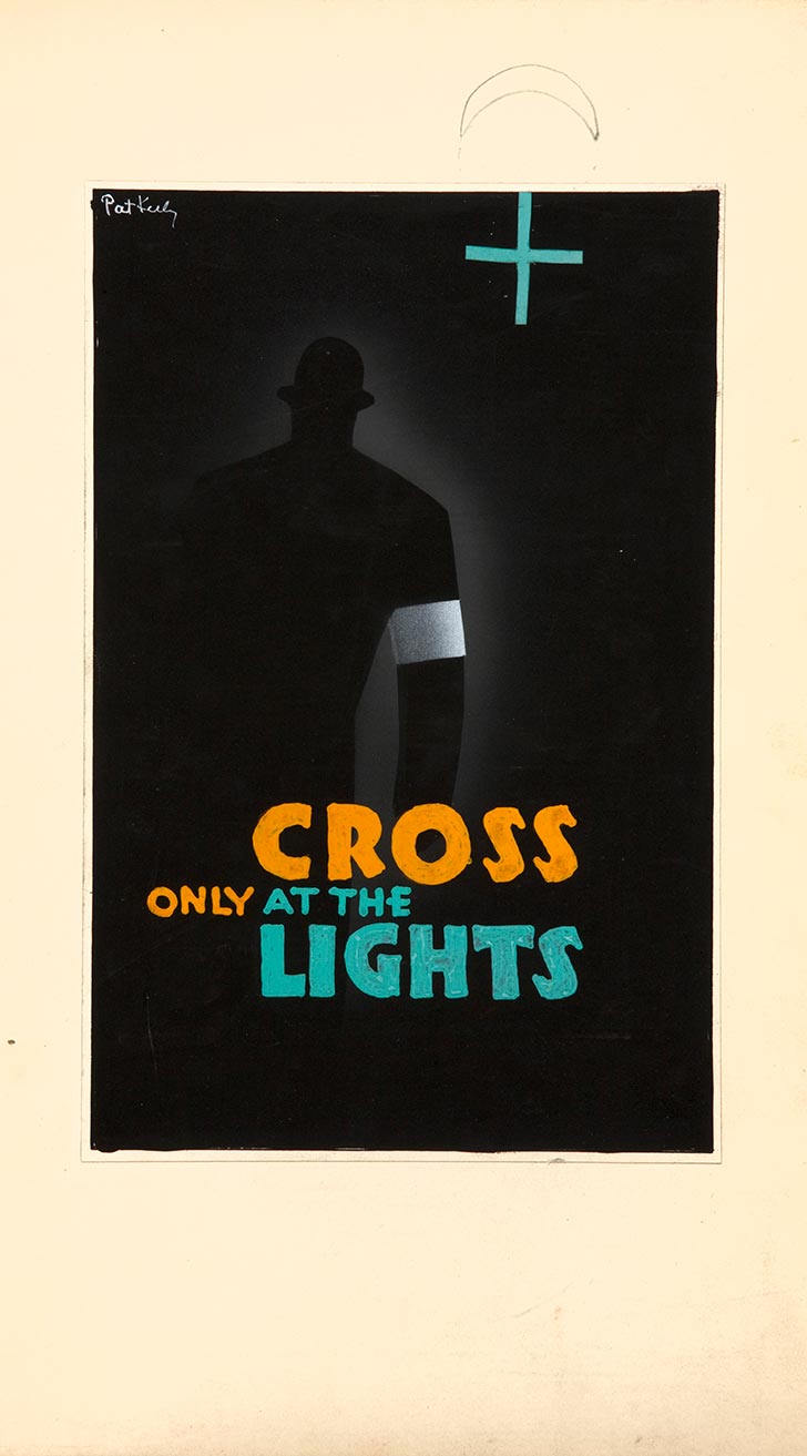 INF3 295 Road safety Cross only at the lights Artist Pat Keely