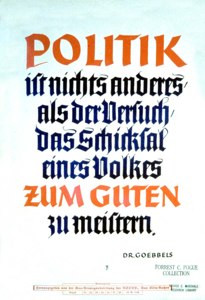 Weekly NSDAP slogan (11)