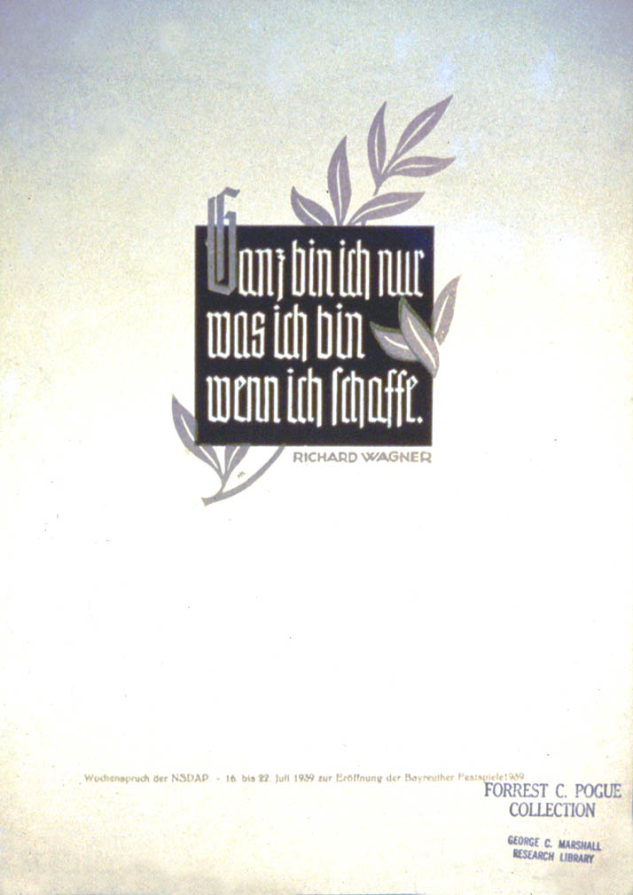 Weekly NSDAP slogan (43)