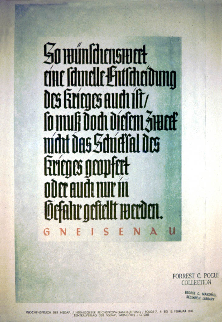 Weekly NSDAP slogan (69)