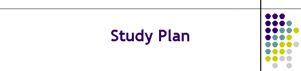 Study Plan