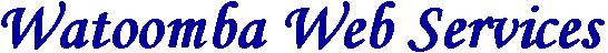 Watoomba Web Services