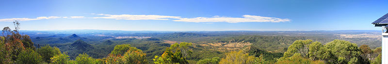 The view from the summit, Flinder’s Peak