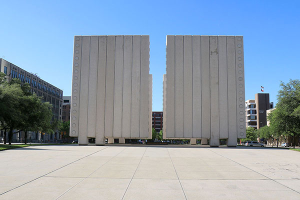 The JFK memorial