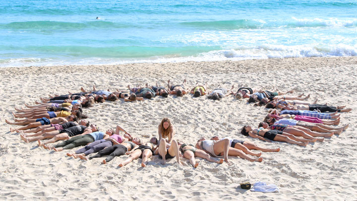 Yoga with Stef, Island Vibe Festival 2018, Stradbroke Island