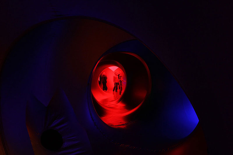 The Exxopolis Luminarium, South Bank