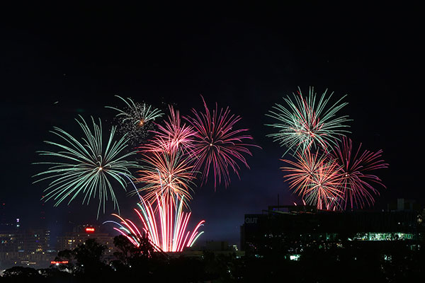 Southbank Fireworks