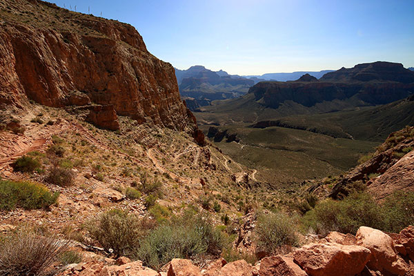 Bronwen’s walk down into the Grand Canyon