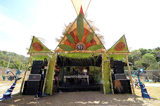 Bamboo Bass Stage, Island Vibe Festival