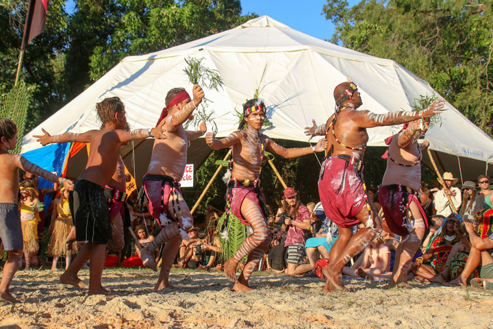 Welcome Ceremony, Island Vibe Festival 2018, Stradbroke Island