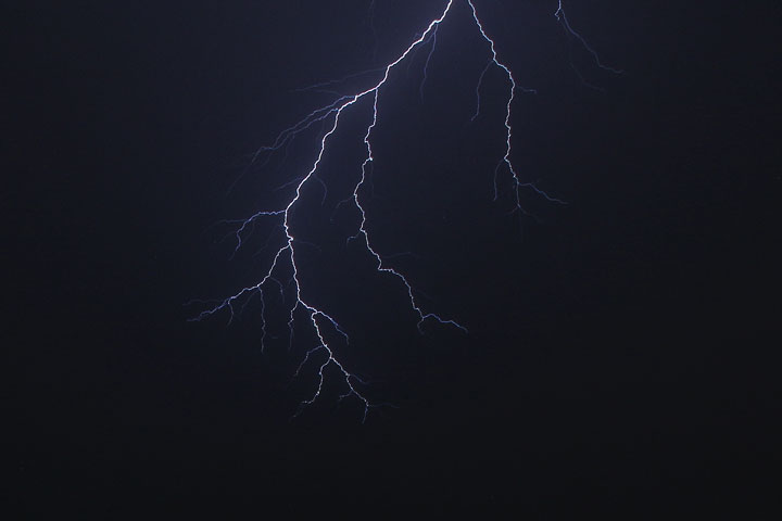 Lightning from Brisbane Powerhouse