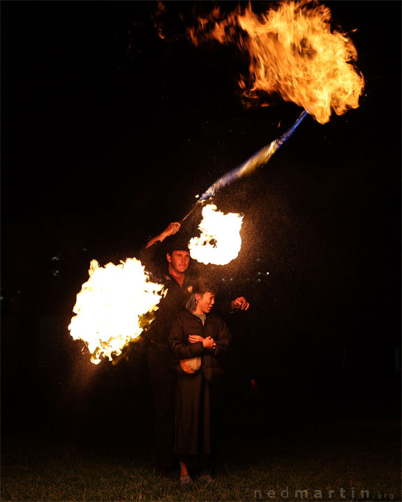 West End Fire Festival, Orleigh Park