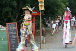 Stilt walkers