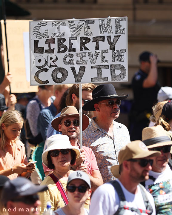 Freedom Rally, Brisbane