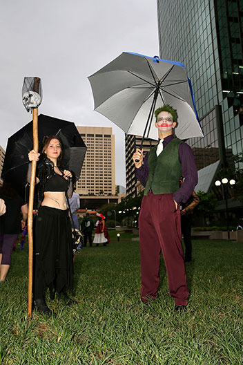 Cosplayers at Brisbane Neon Pop 2016