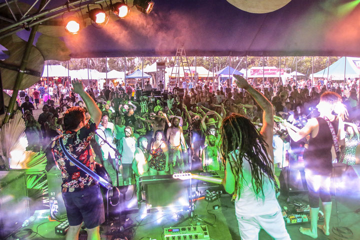 Hughie Doherty, Fat Picnic at Irie Top, Island Vibe Festival 2019, Stradbroke Island