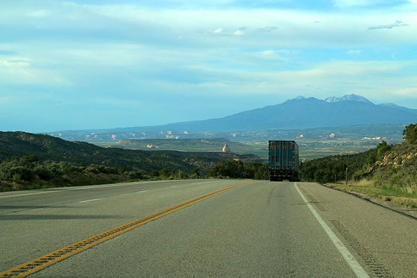 Driving down the highway…