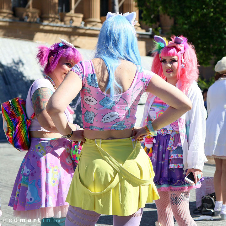 The Brisbane Harajuku Fashion Walk 2017, King George Square