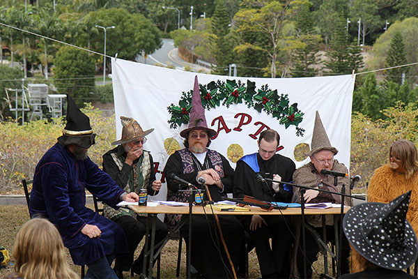 Important people at Hogswatch in July