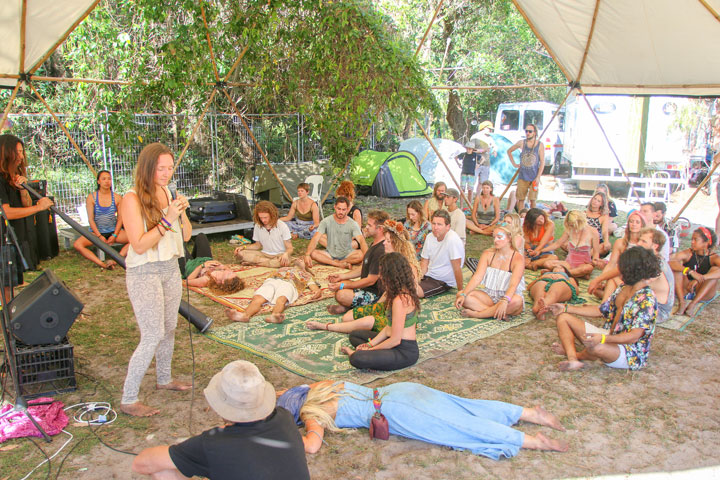 Workshop – Totemic Dance Journey, Island Vibe Festival 2018, Stradbroke Island