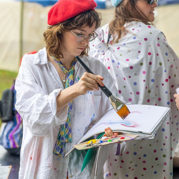 Little Lunch Goes to Art School, Market Grove, Yonder Festival 2021