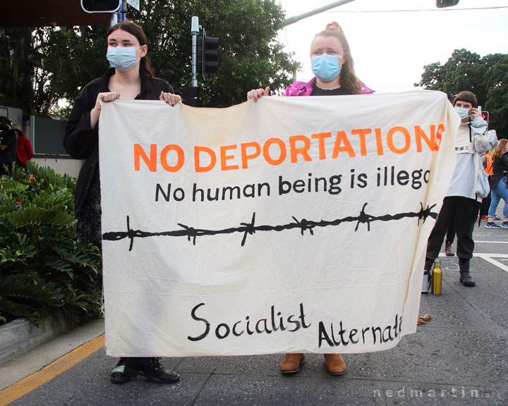 No deportations. No human being is illegal.
