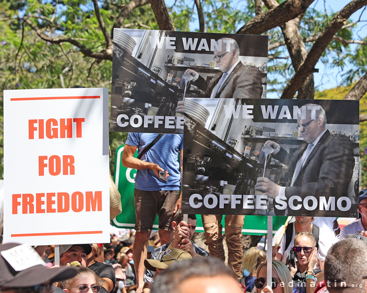 Freedom Rally, Brisbane