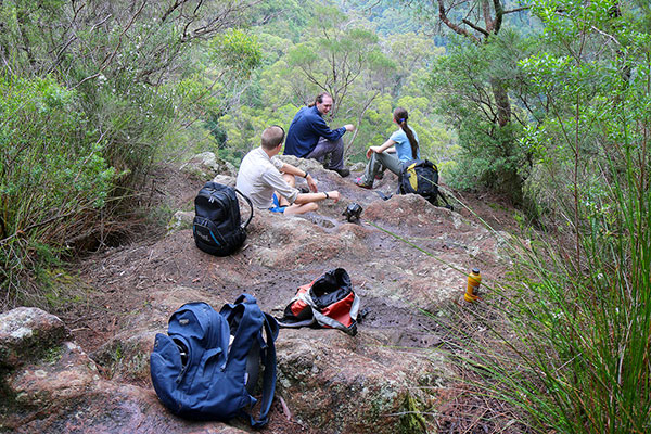 Clint, Maz & Emmi enjoying the view